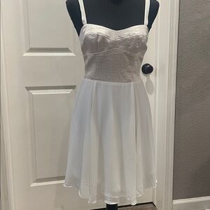 Express Black and White Dress